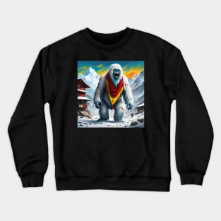 Abominable Snowman Crewneck Sweatshirt